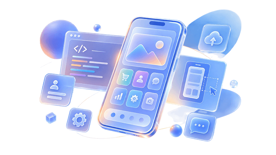 Custom web development showcase