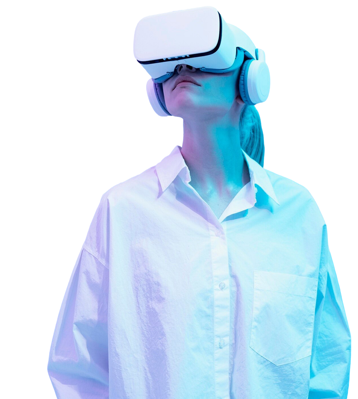 VR Technology Person